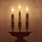 25 Pack Candelabra Replacement Bulb, C26 Clear Torpedo Tip Replacement Lights Bulbs, 7 Watt Incandescent Night Light for Indoor Outdoor Electric Window Candle, Chandeliers, C7/E12 Candelabra Base