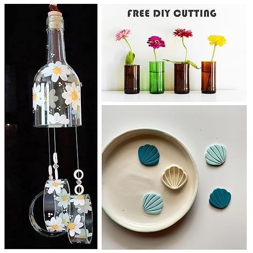 5Pcs 4.5 inch Glass Cutting Disc for Angle Grinder 7/8" (Model 115/125),1mm Ultra-Thin Diamond Cutting Saw Blade for Ceramic,Tile,Glass,Jade,Wine Bottles,Crystal