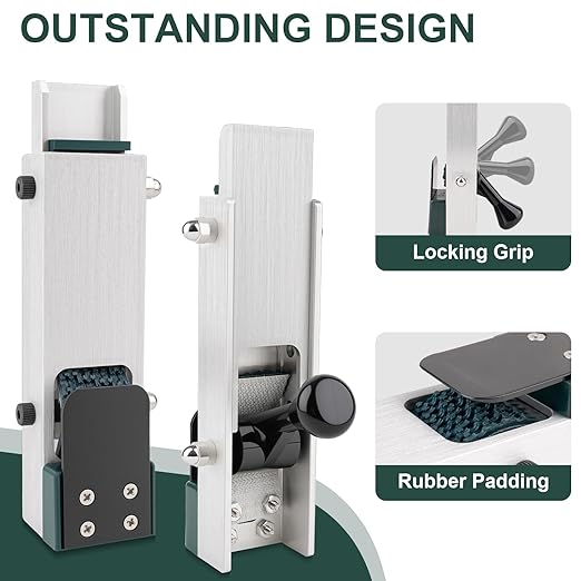 2 Piece Siding Installation Tools, Lap Tool Gauge with Adjustable Reveals, Siding Mounting Kit for 5/16” Fiber Cement Sidings, Heavy-Duty Support for Boards and Planks