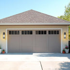 Darkaway Outdoor Wall Lights for House, Exterior Lighting Fixtures Wall Mount Porch Lights Waterproof Outdoor Sconce Lights with Clear Glass for Patio Hallway Garage E12 Socket