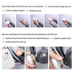 Active Carbon Gases Chemicals Respirator - for Vapors, Paint, Dust,Formaldehyde, Sanding, Polishing, Spraying,Machine Polishing and other Work