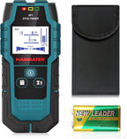 HANMATEK Stud Finder Wall Scanner Detector with Pro Smart Sensor,Audio Alarm and HD LCD Display,5 in 1 Upgrade Wood Exact Mode Stud Finder Tool for The Center Edge of Metal,Studs,AC Wire,Pipe