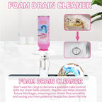Foaming Drain Cleaner, Sink Cleaner and Deodorizer, Drain Clog Remover for Kitchen Sinks, Shower Drains, Tubs (1pcs)