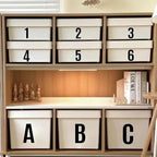 10 Sheets Vinyl Letter Number Stickers, Self-Adhesive Alphabet Stickers, Waterproof Mailbox Number Sticker Letters for Mailboxes,Door,Cars,Boats, Address Signs (Black, 1.5 inch)