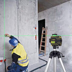 Firecore 71-inch Professional Aluminum Alloy Laser Tripod with Adjustable Legs, 1/4"-20 Male Thread and Extra 5/8"-11 Tripod Adapter for Line Laser Level