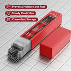 ARCCAPTAIN E6011 Welding Rod 3/32" 10LB Carbon Steel Welding Sticks Electrodes, Welding Rods ARC Welding Equipment