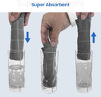 Greenfound Microfiber Cleaning Cloth Roll -80 Pack,Tear Away Towels for Car,Reusable Paper Towels Washable,Super Absorbent,Lint Free Cleaning Rags for House,Kitchen,Window-11.5"×11.5"(Check Grey)