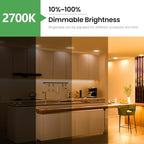 PAR38 Flood Light Bulbs, 80W 120V Halogen Bulb Dimmable, E26 Base PAR38 Bulb 2700K Warm White for Indoor and Outdoor, High Brightness PAR38 Halogen Flood Light - 4PACK