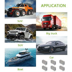 15A 32V Mini Slotted Automotive MCASE Shaped Cartridge Fuse Kit(Pack of 6pcs,15A)