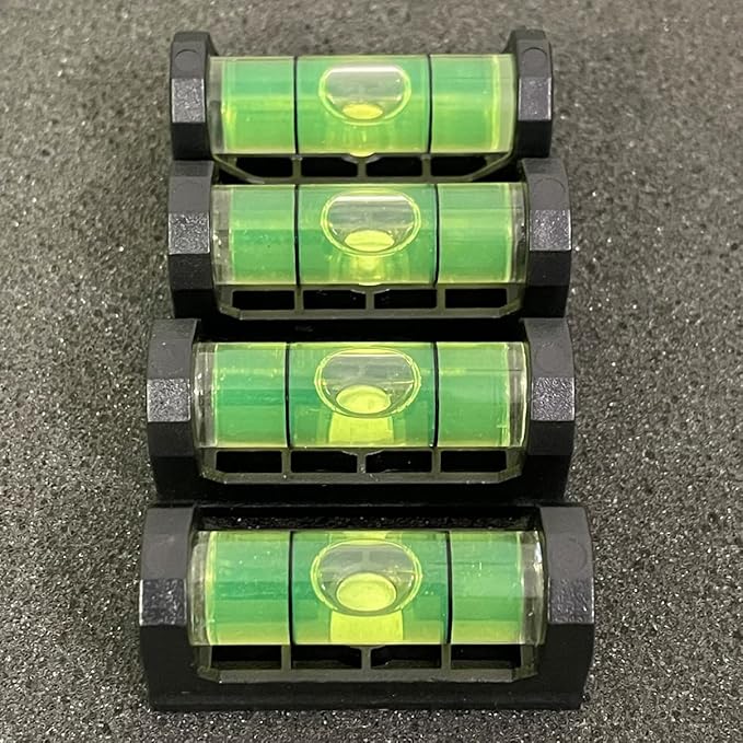 2Pcs Magnetic Bubble Level Measuring Layout Tools Levels with Magnetic Base Bubble Spirit Level