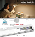 Under Cabinet Lighting Motion Sensor Hardwired, 32 Inch 16W Dimmable, 5 CCT 2700/3000/3500/4000/5000K, Eyes Care Design Linkable Under Counter Lights for Kitchen, Sink, ETL Listed, White