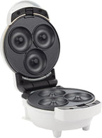 3 in 1 Mini Breakfast Maker- Make Mini Waffles Donuts Pancakes or Eggs all in 1 Multi Use Appliance- Easily Swap & Clean Interchangeable Griddle Plates- Small Electric Nonstick Holiday Baker Xmas Gift