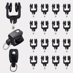 Bendable Ceiling Curtain Track Black Pulley 20pcs