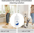 Compatible with Tineco Cleaning Solution Original flavor Scent Floor Cleaning Solution, Suitable for All Robot Vacuum Cleaners and Wireless Wet Dry Dual-Use Vacuum Cleaners (2 Bottle, Original)
