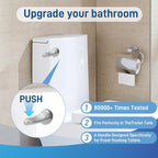 Universal Toilet Handle Replacement Kit ,Front Mount Toilet Flush Handle ,Zinc Alloy Toilet Handle Lever,Toilet Flush Handle Replacement Compatible with American Standard/Mansfield/Gerber (2 Pack)