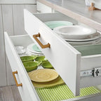 FILTA Cabinet Handles 3.75 Inch 10 Pack Antique Brass Cabinet Pulls for Kitchen Metal Drawer Pulls Modern Cabient Hardware Cupboard Handles