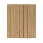 Unfinished Red Oak Veneer Decorative Tambour 3/4" Centers - 4'x 8'