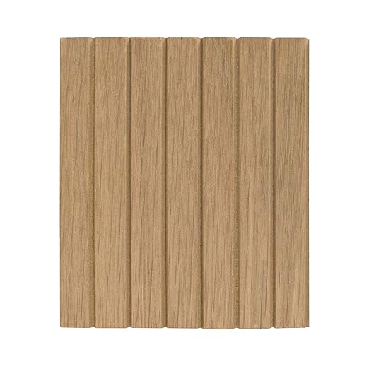 Unfinished Maple Veneer Decorative Tambour 3/4" Centers - 4'x 8'