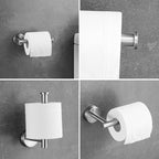 Bathroom Hardware Set 10 Pieces, Stainless Steel Towel Bar Set Includes 16 inch Towel Bar, Towel Hook, Towel Ring Toilet Paper Holder