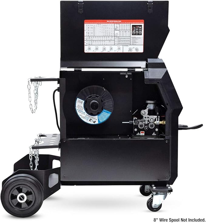 Eastwood MP250i Elite Multi-Process Welder | MIG - TIG - ARC Welding Machine Set | Rated Duty Cycle of 60% at 250 Amps| Black