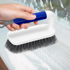 SetSail Scrub Brush, Small Cleaning Brushes with Handle, Comfort Grip Shower Scrubber for Cleaning Bathroom, Tub, Kitchen, Sink, Floor, Carpet, 2 Pack (Blue)