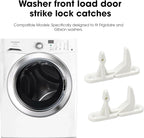 2 Pack Washer Door Striker Lock Latch Replacement Parts for Frigidaire Affinity 131763310 - Front Load Catch Fits for Gibson, for Kenmore - Replaces 131763300, AP3580441, PS890617 - Easy to Install