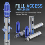 YESWELDER TIG Welding Tungsten Electrode 2% Lanthanated 5pk 3/32" & 5pk 1/8" by 7" Assorted-size (Blue, WL20/EWLa-2)