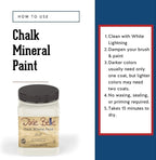 Dixie Belle Paint Company Chalk Finish Furniture Paint - Fluff (32oz) - Matte Soft White Chic Chalk Mineral DIY Furniture Paint