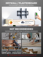 Mecurate Sliver Stud Finder Wall Scanner Sensor - 5 in 1 Electronic Stud with LCD Display & Audio Alarm for Wood AC Live Wire Metal