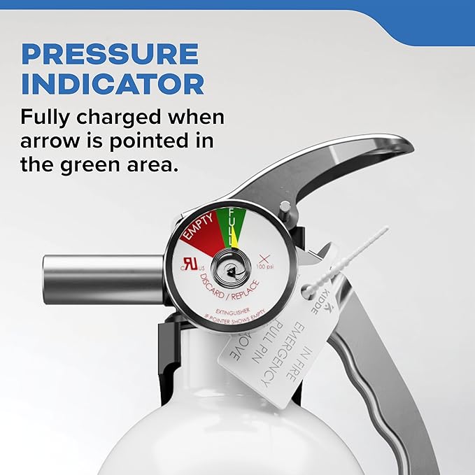 Kidde Fire Extinguisher for Boats, Single-Use 10BC