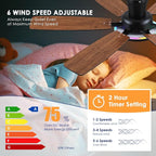 55in Black Flush Mount Ceiling Fan - RGB Low Profile Ceiling Fan Light with Remote-APP, Dimmable and 3CCT, Modern Fan with RGB Light for Indoor and Covered Outdoor