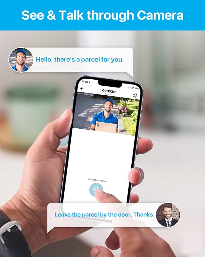 ZOSI 4K Security Camera System,6pcs 4K Outdoor Indoor PoE Cameras,8 Ports 16CH 8MP NVR with 2TB HDD,Person Vehicle Detection,2 Way Audio,Spotlight Siren, Color Night Vision,for Home 24/7 Recording