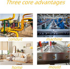 6PCS 1" NPT Brass Male Pipe Plug Fitting Hex Counter Sunk Pipe Plug (1" NPT)