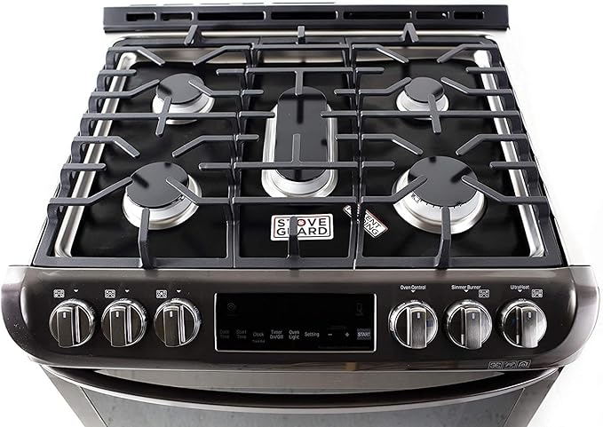 StoveGuard Model# WEGA25H0HN0, USA-Made, Custom Designed & Precision Cut Stove Cover for Gas Stove Top, Lite Whirlpool Gas Range Stove Top Protector