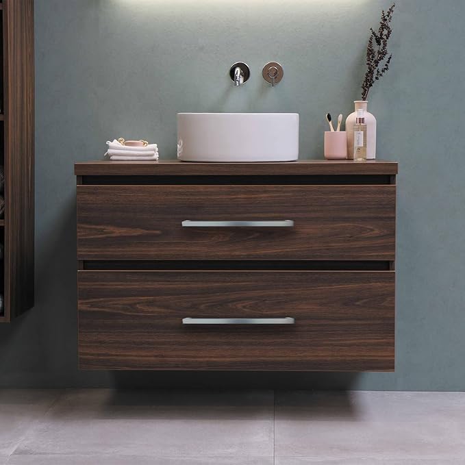 10 Pack Long Cabinet Pulls 12 3/5 Inch Hole Center Ancient Grey Drawer Pulls Square Stainless Steel Kitchen Handles for Cabinets Grey Cupboard Handles Modern Bathroom Cabinet Hardware