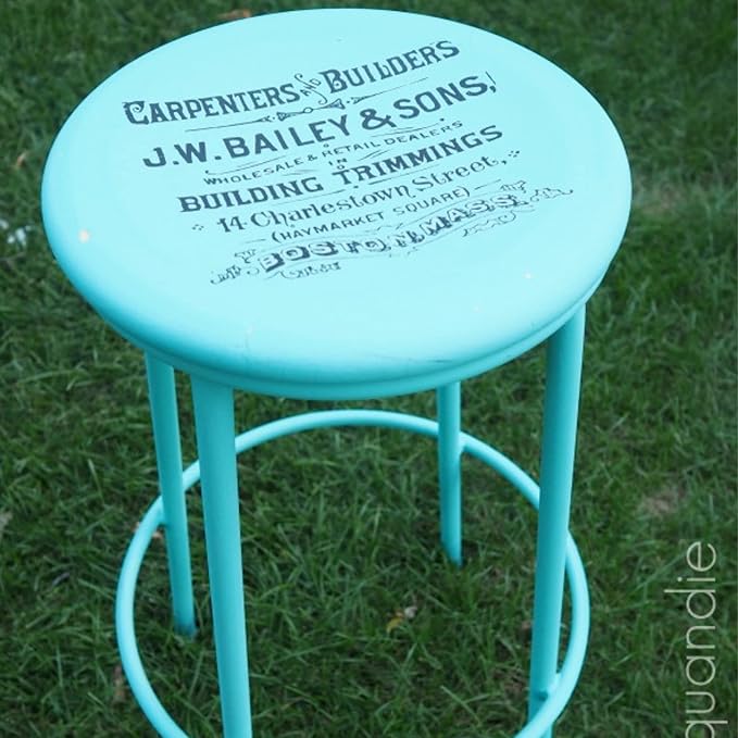 Dixie Belle Paint Company Chalk Finish Furniture Paint - The Gulf (8oz) - Matte Soft Turquoise Chic Chalk Mineral DIY Furniture Paint