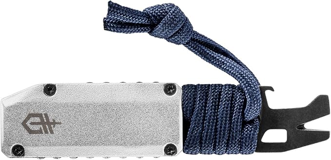 Gerber Gear Prybrid X Multitool Pocket Razor Knife - EDC Utility Knife with Retractable Blade and Pry Bar for Everyday Carry - Urban Blue
