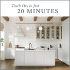 AMY HOWARD AT HOME Chalk-Based One Step Paint for Furniture, Cabinetry, Decor, Finish, and More | No Stripping, Sanding, or Priming | Ultra-Light Base | 32 Ounce | Parisian Gray