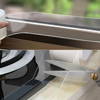 HSTECH Transparent Window Weather Sealing Tape, 1.2IN x 33FT, Clear Window Draft Isolation Sealing Film Tape for Door Draft Stopper Adhesive Tape, Doors Windows and Shower Glass Gaps