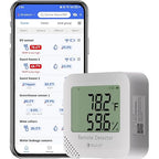 WiFi Temperature & Humidity Monitor, No Subscription 24/7 Remote Temp Sensor with Email, Text Alerts, Sound & Light Alarm, Idea for RV, Pet, Greenhouse, Farm, Freezer, Server Room,S22D