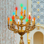 C7 Christmas Replacement Bulbs, 25 Pack Multicolor Ceramic Light Bulbs for Christmas Outdoor Indoor String Lights, E12/C7 Base, 5 Watt