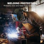 ARCCAPTAIN 2PC Welding Doo Rag, Welding Cap, Protective Welders Cap, Welding Hats for Men, Fireproof Cotton and Durable for Safety, Olive-green, XL