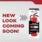 Kidde Commercial-Grade Fire Extinguisher for Office, Schools, Rechargeable 4A60BC
