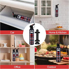 3PCS Fire Extinguisher for Home - Dry Stop Fire Extinguisher Spray, 600g Dry Chemical Fire Extinguisher for Kitchen, Car & Home | Portable, Fights Grease, Electrical & Vehicle Fires