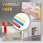 1/2 Inch-100 ft Foskan Red PEX-B Pipe,Water Tubing with a Pipe Cutter,10 PCS Brass Crimp Fittings & 30 PCS Pex Clamps