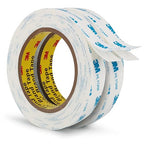 3M Double Sided Tape PE Foam Tape 0.75"×16.5Ft 2 Pack Strong Permanent Adhesive Tape Heavy Duty Waterproof for Home Office Decor Crafts Arts DIY Paint Picture Poster