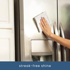 S&T INC. 50 Pack Microfiber Cleaning Cloth, Bulk Towels for Home, Reusable Microfiber Towels for Cars, Cleaning Rags, White, 11.5 Inches x 11.5 Inches, 50 Count