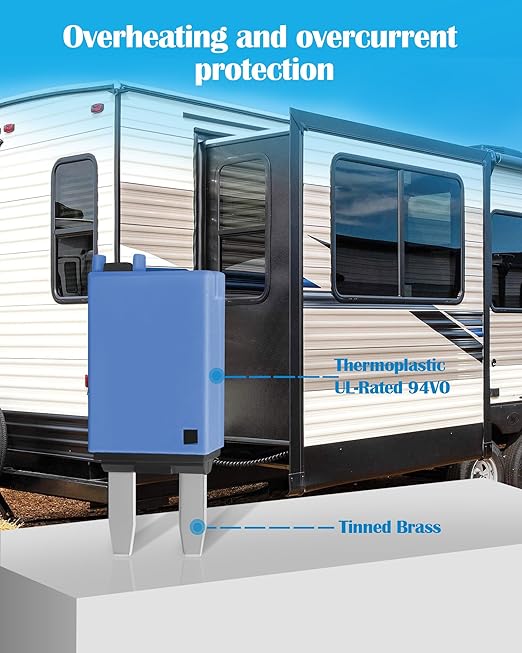 15A Low Profile Mini Fuse Kit– Automotive 15A ATM Manual Reset Circuit Breaker Fuses for Boat, RV, Car, Truck, DC 12V/32V 15 Amp Manual Resettable Blade Assortment Kit with Resettable Fuses