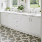 10 Pack 3.75 Inch(96mm) Hole Center Brushed Satin Nickel Modern Cabinet Pulls Kitchen Cabinet Handles Kitchen Cabinet Hardware Timeless Drawer Pulls for Dresser Cupboard Wardrobe, Nickel-B(3.75x10)