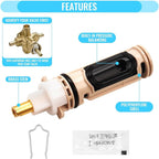 1222 Replacement Cartridge for Moen Shower Valve Compatible with Moen 1222 1222b One Handle Posi Temp Shower Faucet Cartridge